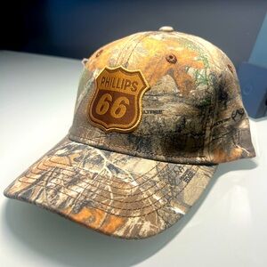 REALTREE camp hat with LEATHER patch